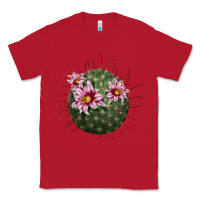 Red arizona fishhook cactus Classic Tee - LillyAllenDesigns