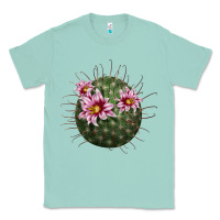 Seafoam arizona fishhook cactus Classic Tee - LillyAllenDesigns