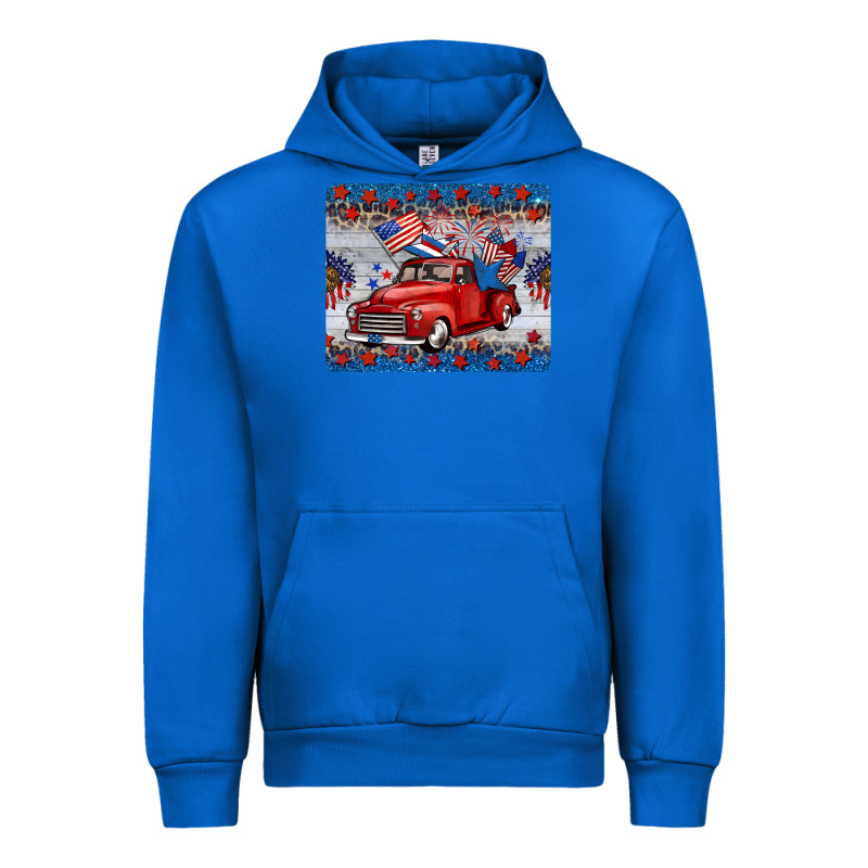American Truck 4th Of July Mousepad Urban Hoodie by BarkalooDesign | Teevron