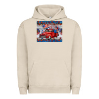 Pigment French Oak american truck 4th of july mousepad Urban Hoodie - BarkalooDesign