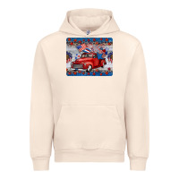 Sandshell american truck 4th of july mousepad Urban Hoodie - BarkalooDesign