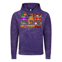 Cloud Purple Hallothanksmas trucks Vintage Hoodie - texasbilliewilder