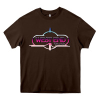 Chocolate Brown west end records Heavy Core Tee - tuanDangUi
