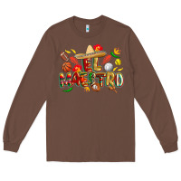 Chestnut cinco de mayo el maestro Long Sleeve Tee - CowGirlArtShop