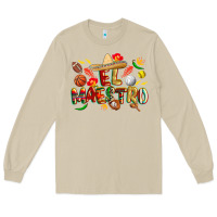 Mushroom cinco de mayo el maestro Long Sleeve Tee - CowGirlArtShop