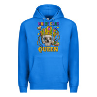 True Royal skull mardi gras queen Premium Hoodie - FaDigitalArtStudio