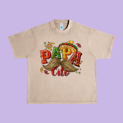 Papa Cito Urban Heavy Tee Designed By Nancycooperartshop