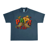 Midnight Navy Papa cito Urban Heavy Tee - NancyCooperArtShop