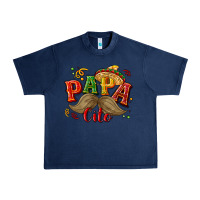 Navy Papa cito Urban Heavy Tee - NancyCooperArtShop