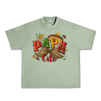 Oil Green Papa cito Urban Heavy Tee - NancyCooperArtShop