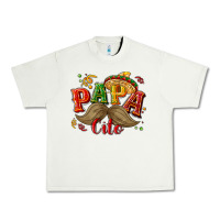 Pistachio Papa cito Urban Heavy Tee - NancyCooperArtShop