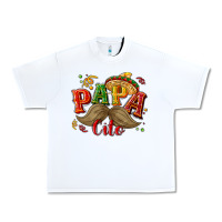 White Papa cito Urban Heavy Tee - NancyCooperArtShop