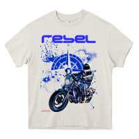 Cream cmx 1100 rebel custom Heavy Core Tee - tuanDangUi