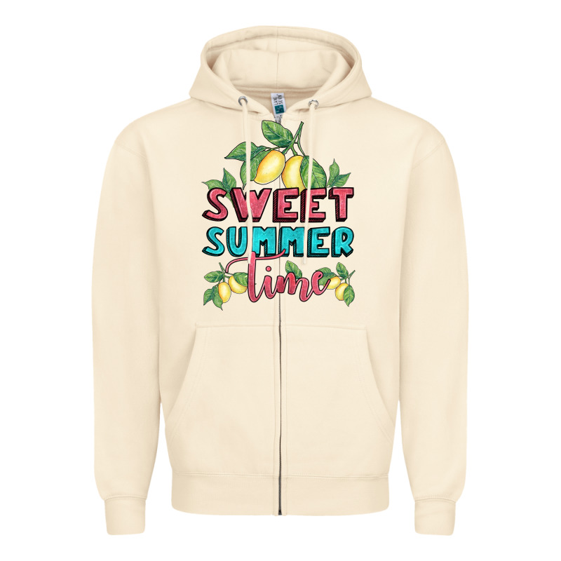Sweet Summer Time Lemonade Zipper Hoodie by BundleAndBundleShop | Teevron