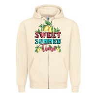 Sandshell sweet summer time lemonade Zipper Hoodie - BundleAndBundleShop