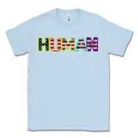 Dusty Blue HUMAN Classic Tee - Bettercallsaul