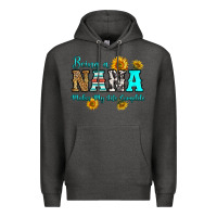 Charcoal Heather being nana makes my life complete Premium Hoodie - RanaPortraitStore