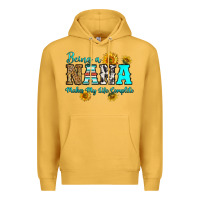 Mustard being nana makes my life complete Premium Hoodie - RanaPortraitStore