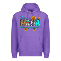 Purple being nana makes my life complete Premium Hoodie - RanaPortraitStore