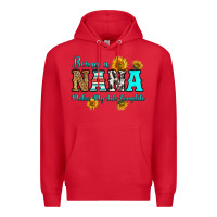 Red being nana makes my life complete Premium Hoodie - RanaPortraitStore