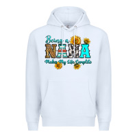 White being nana makes my life complete Premium Hoodie - RanaPortraitStore