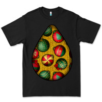 Black christmas  teardrop Premium Tee - BundleAndBundleShop