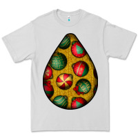 Dove Grey christmas  teardrop Premium Tee - BundleAndBundleShop