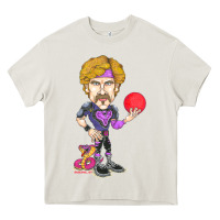 Cream ben stiller   white goodman Heavy Core Tee - tuanDangUi