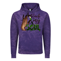 Cloud Purple Black my soul Vintage Hoodie - NancyCooperArtShop