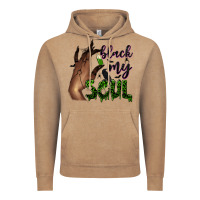 Black My Soul Vintage Hoodie | Teevron