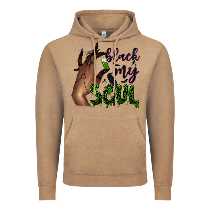 Black My Soul Vintage Hoodie by NancyCooperArtShop | Teevron