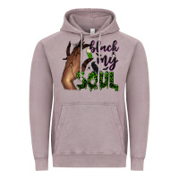 Vintage Zinc Black my soul Vintage Hoodie - NancyCooperArtShop