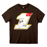 Chocolate Brown toprak razgatlioglu race number 1 2022 white Heavy Core Tee - tuanDangUi