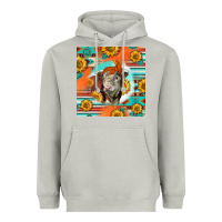 Moon Dust Hereford Bull Heavyweight Hoodie - LillyAllenDesigns