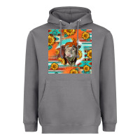 Storm Hereford Bull Heavyweight Hoodie - LillyAllenDesigns