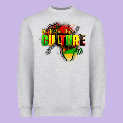 Do It For The Culture Heavyweight Sweatshirt Designed By Fadigitalartstudio