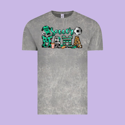 Soccer Mama Vintage Tee Designed By Jasminsmagicworld