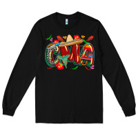 Black cinco de mayo cma Long Sleeve Tee - CowGirlArtShop