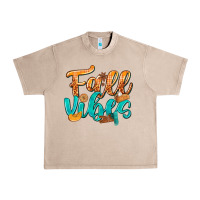 French Oak Fall Vibes with Food Urban Heavy Tee - texasbilliewilder