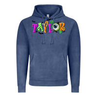 Vintage Denim Personalized Halloween Vintage Hoodie - NancyCooperArtShop