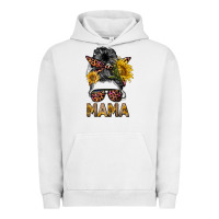 Pigment Lunar Rock mess bun mama sunflowers Urban Hoodie - BarkalooDesign