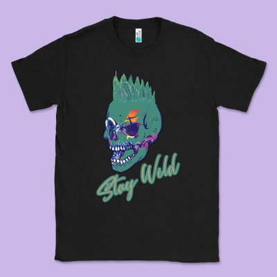 Stay Wild Classic Tee Designed By Bettercallsaul