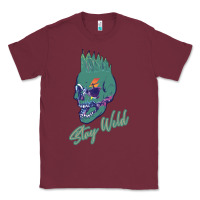Burgundy Stay Wild Classic Tee - Bettercallsaul