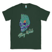 Sports Green Stay Wild Classic Tee - Bettercallsaul
