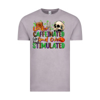 Vintage Zinc Under Caffeinated and Over Stimulated Vintage Tee - texasbilliewilder
