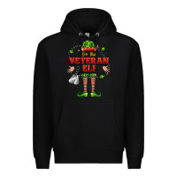 Black im the veteran elf Premium Hoodie - FaDigitalArtStudio