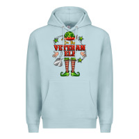 Blue Mist im the veteran elf Premium Hoodie - FaDigitalArtStudio
