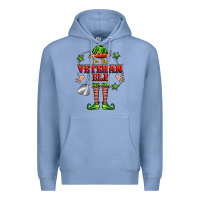 Colony Blue im the veteran elf Premium Hoodie - FaDigitalArtStudio