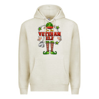 Oatmeal Heather im the veteran elf Premium Hoodie - FaDigitalArtStudio
