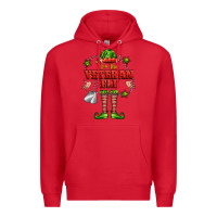 Red im the veteran elf Premium Hoodie - FaDigitalArtStudio